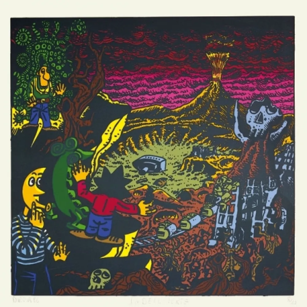 Сериграфия Di Rosa - Decouverte