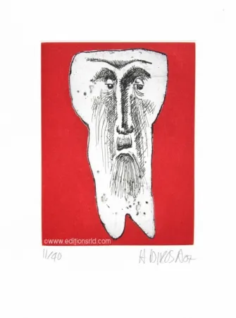 Гравюра Di Rosa - Dent #15