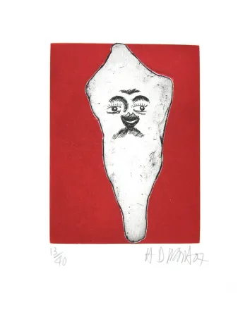 Офорт Di Rosa - Dent N°23