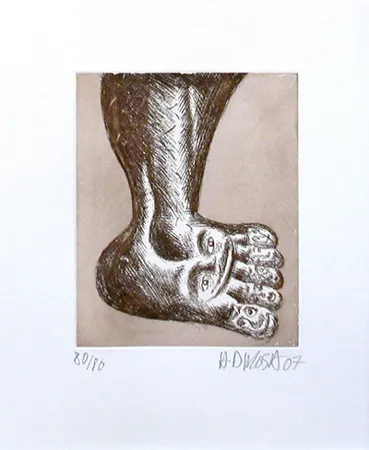 Офорт Di Rosa - 