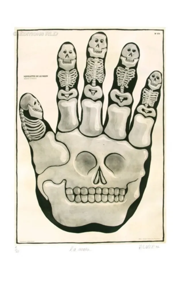 Гравюра Di Rosa - La main