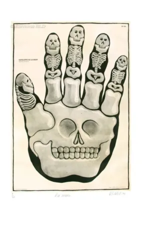 Гравюра Di Rosa - La main