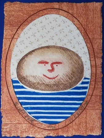 Гравюра Di Rosa - Le petit frère