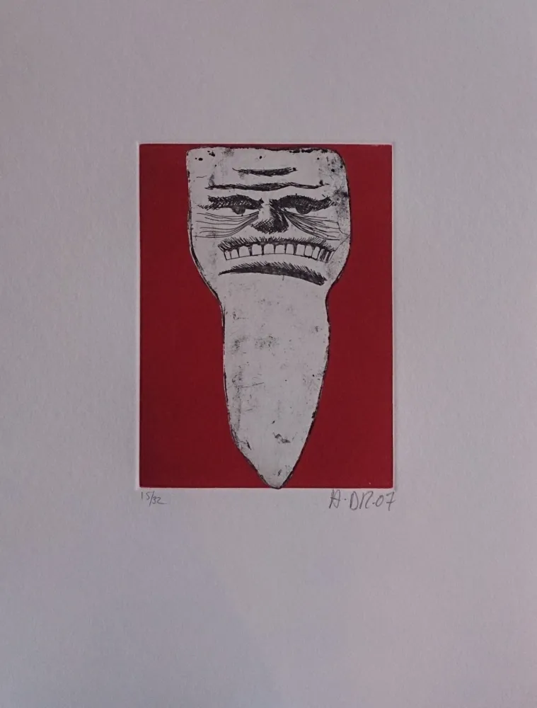 Гравюра Di Rosa - Les 32 dents