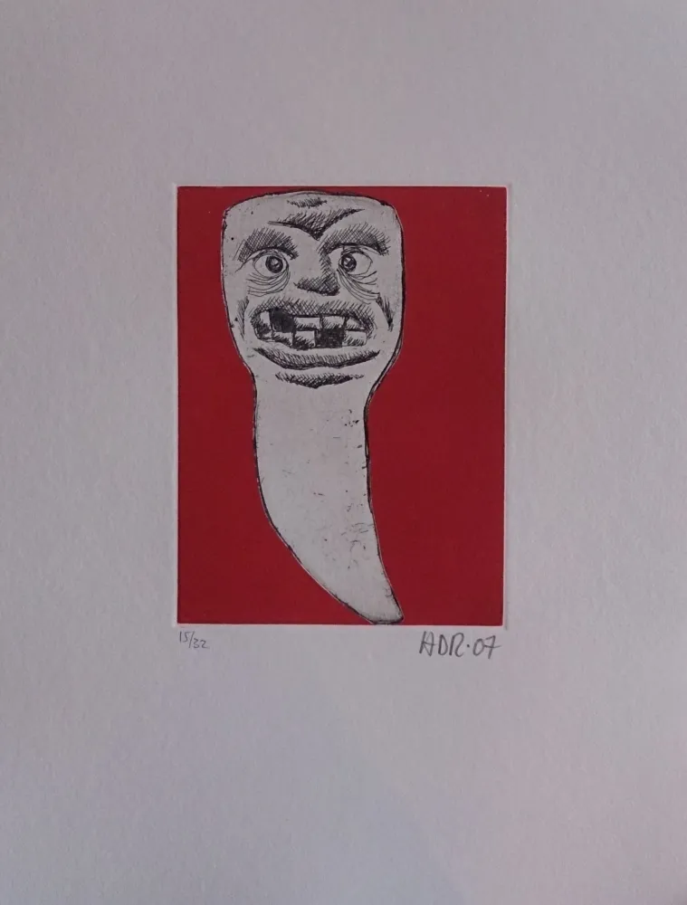 Гравюра Di Rosa - Les 32 dents