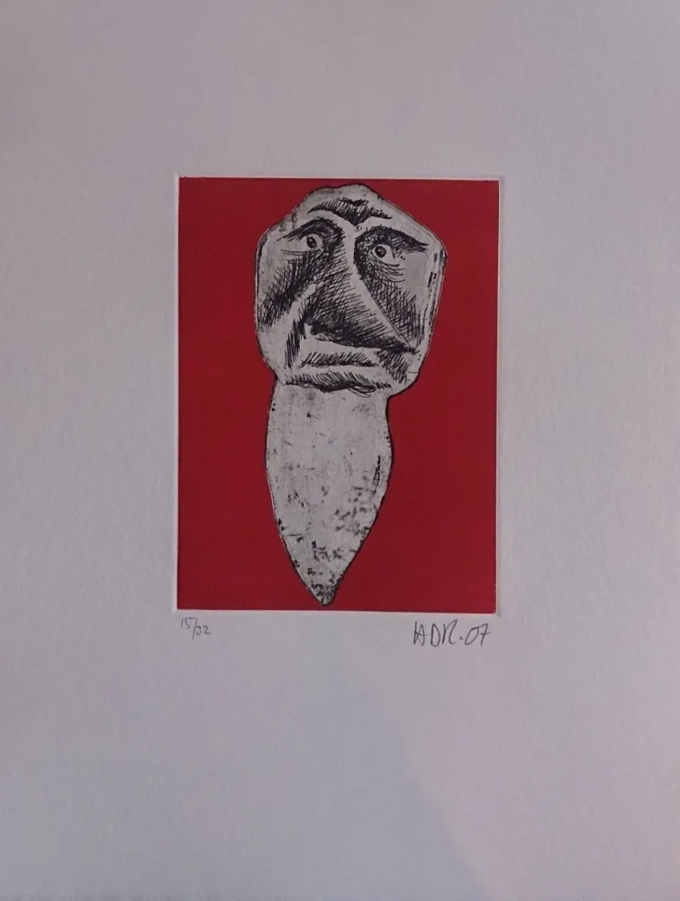 Гравюра Di Rosa - Les 32 dents