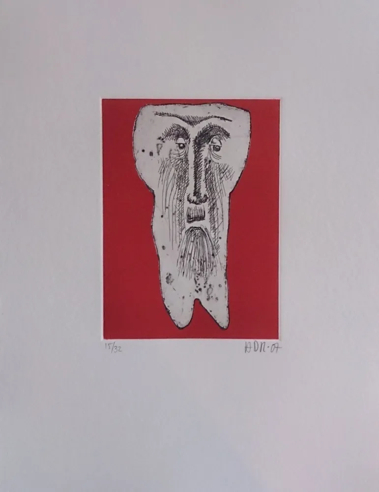 Гравюра Di Rosa - Les 32 dents