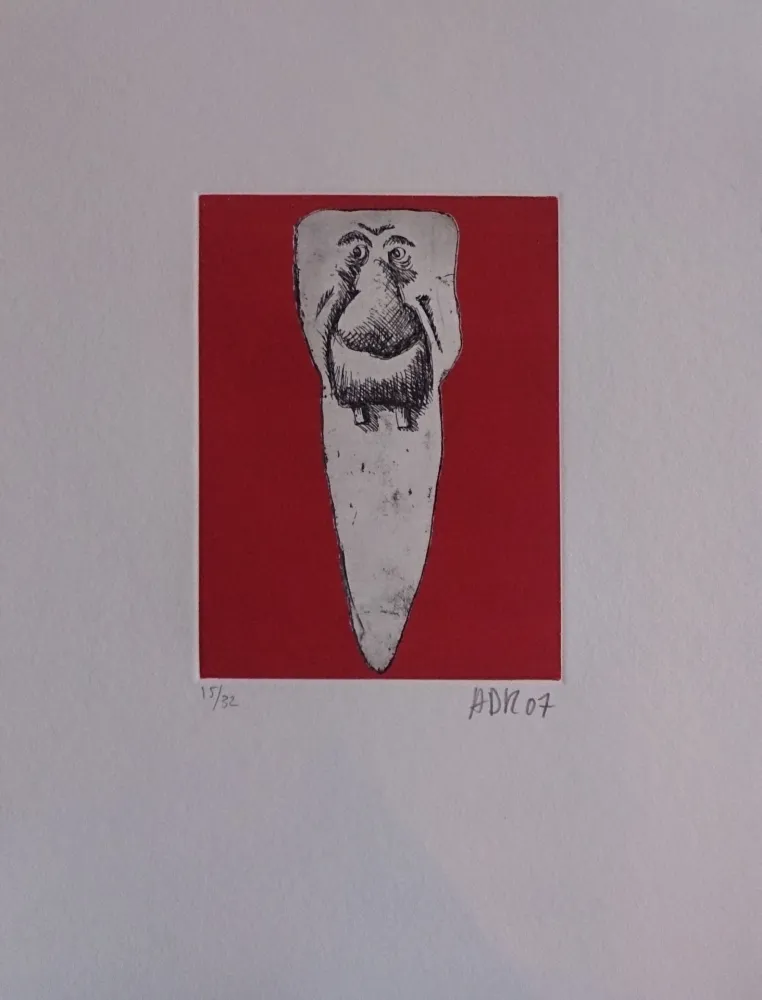 Гравюра Di Rosa - Les 32 dents