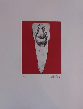 Гравюра Di Rosa - Les 32 dents