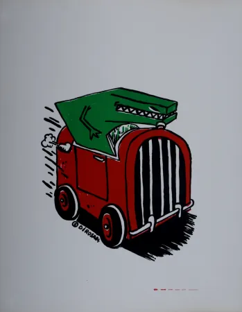 Литография Di Rosa - Raphaël, 1985