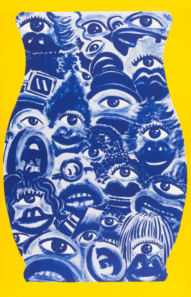 Литография Di Rosa - René Azulejos