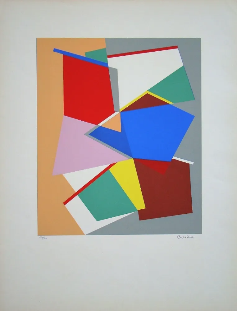 Сериграфия Dias - Sans titre