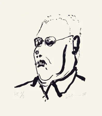 Сериграфия Dietman - Autoportrait No. 1