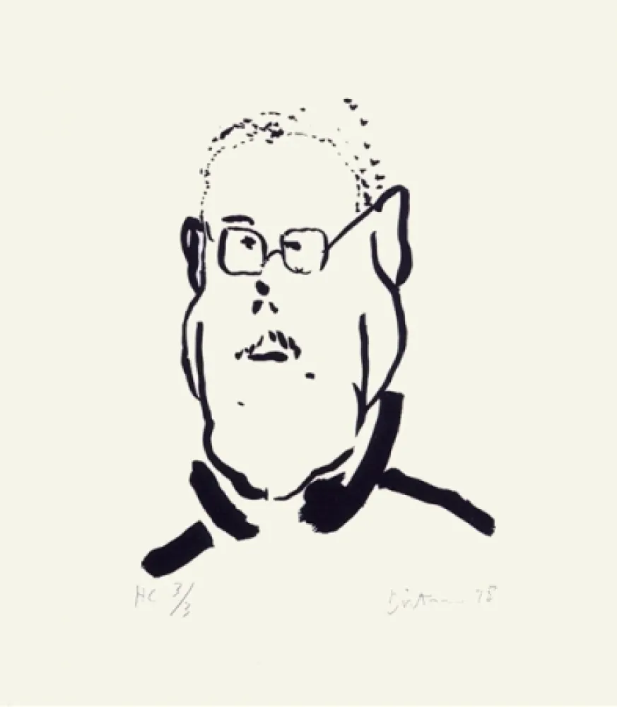 Сериграфия Dietman - Autoportrait No. 2