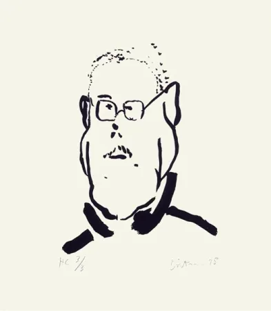 Сериграфия Dietman - Autoportrait No. 2