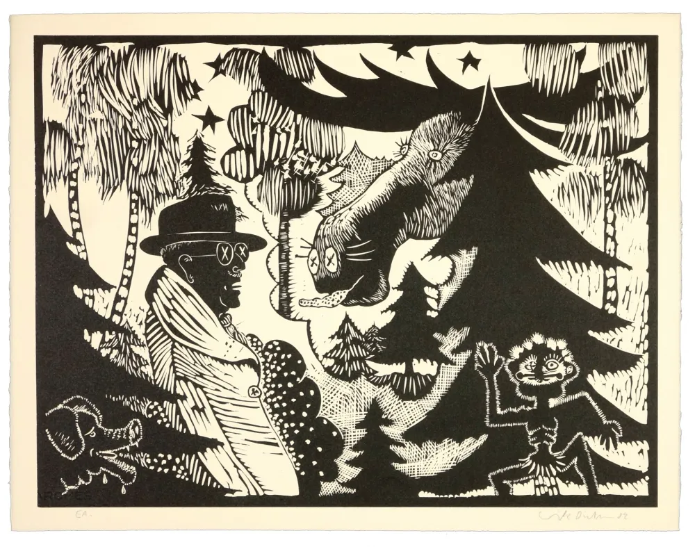 Линогравюра Dietman - GutaV 