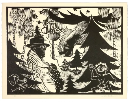 Линогравюра Dietman - GutaV 