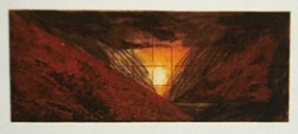 Офорт И Аквитанта Dill - Aerial Landscape 1