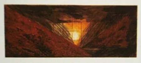 Офорт И Аквитанта Dill - Aerial Landscape 1