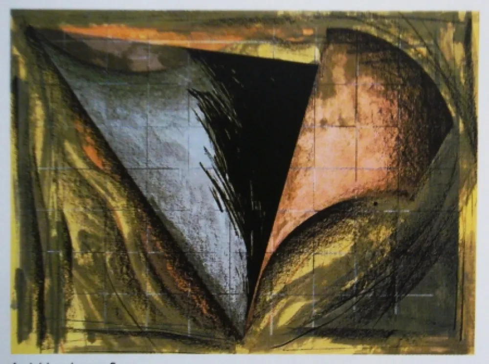 Литография Dill - Aerial Landscape 2