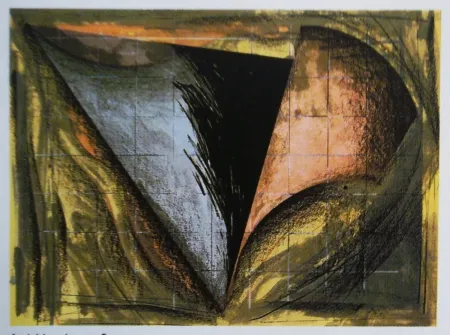 Литография Dill - Aerial Landscape 2