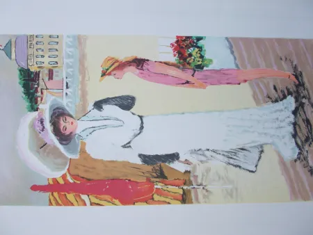 Литография Dilley - La cure marine