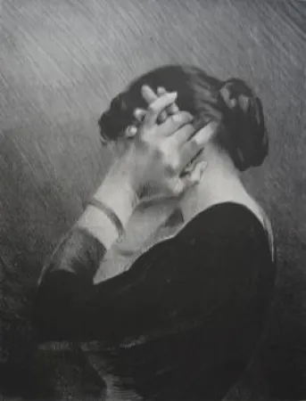 Литография Dillon - Ventôse / Windy