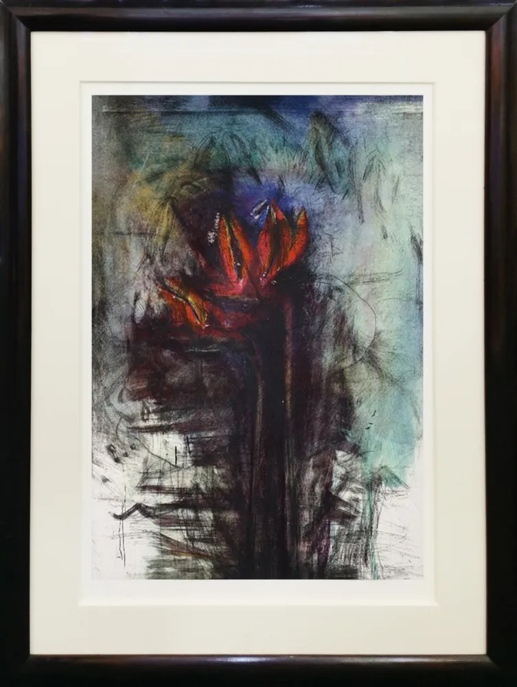 Сериграфия Dine - BIRD OF PARADISE