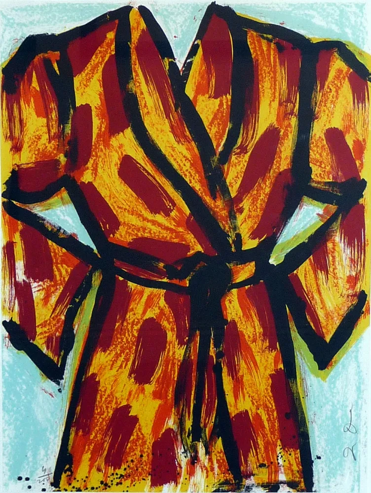 Литография Dine - Black Ink Robe