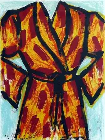 Литография Dine - Black Ink Robe