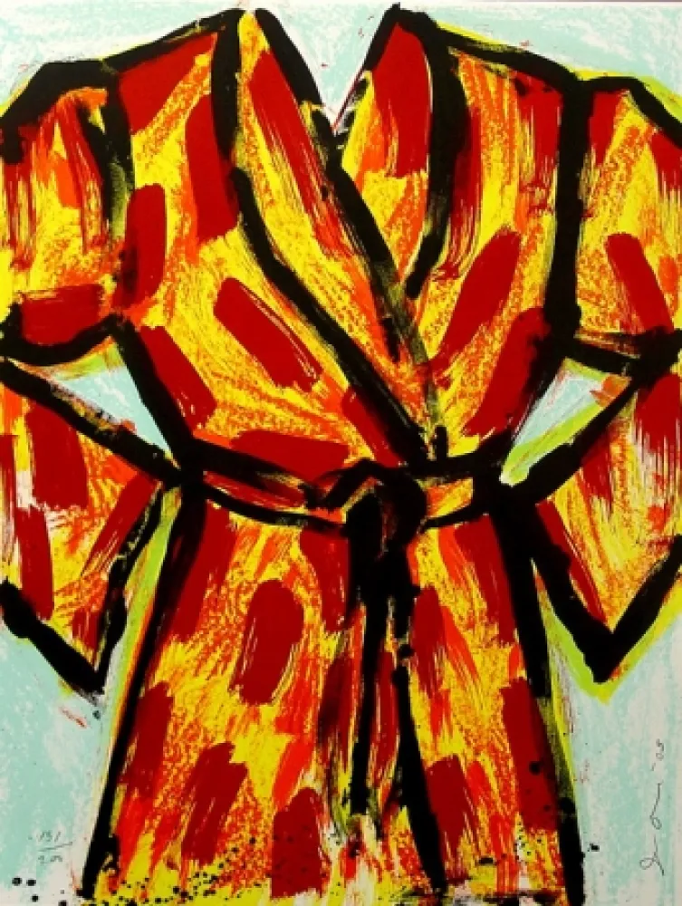 Литография Dine - Black Ink Robe