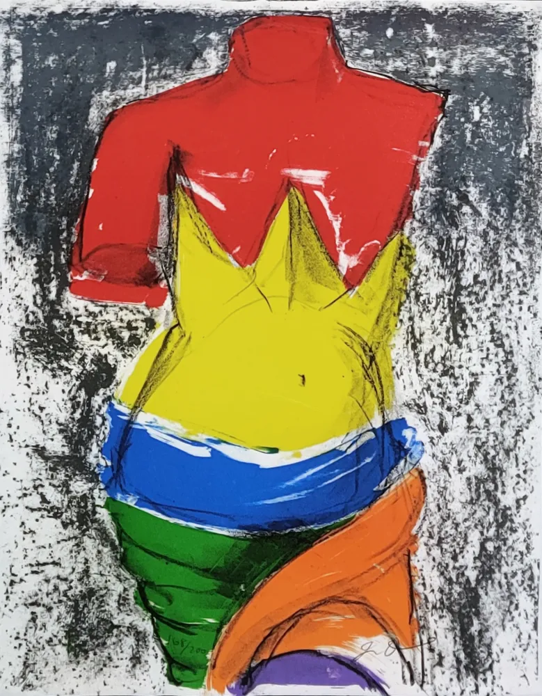 Литография Dine - THE BATHER