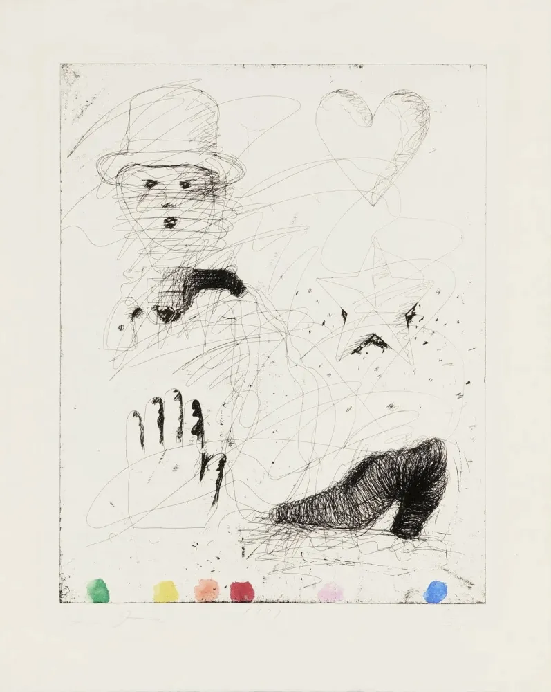 Гравюра Dine - The Realistic Poet Assassinated