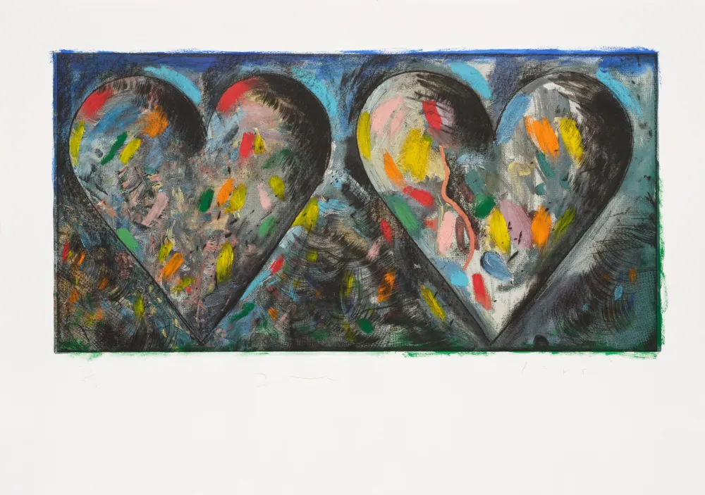 Гравюра Dine - Two Hearts for the Moment