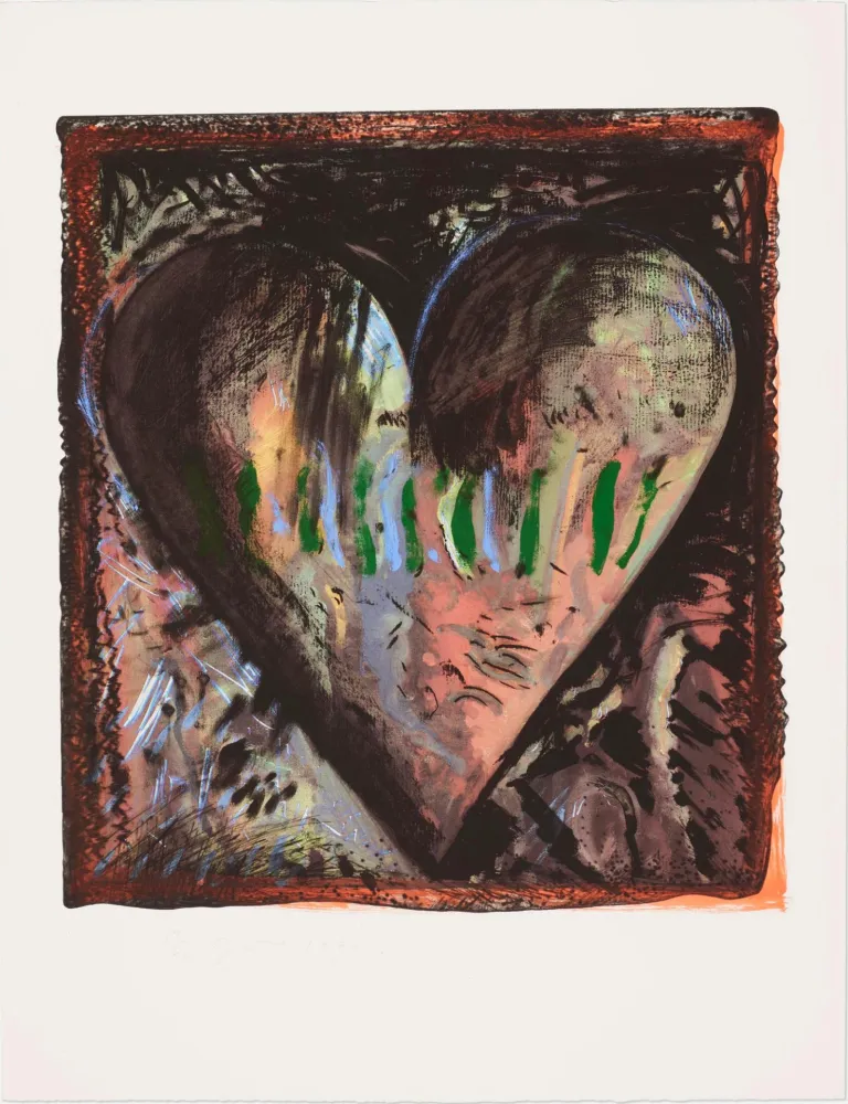 Сериграфия Dine - Viennese Heart II