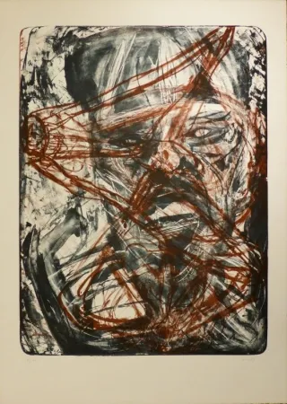 Литография Disler - Visage