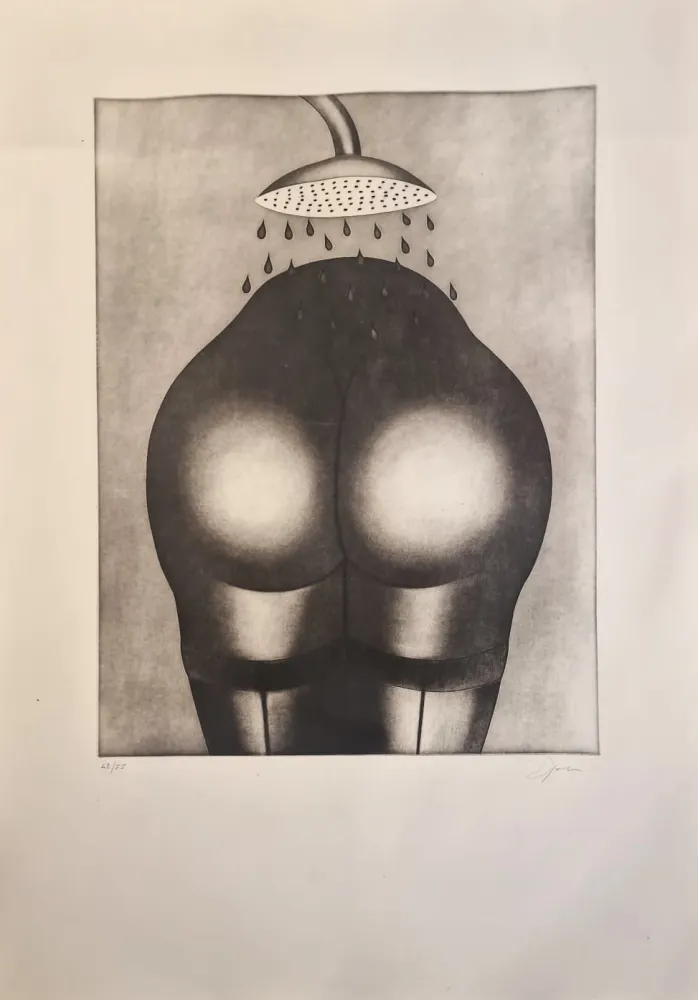 Офорт Djak - Senza titolo