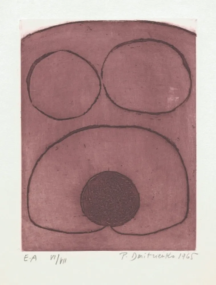 Гравюра Dmitrienko - Corpus I Rose