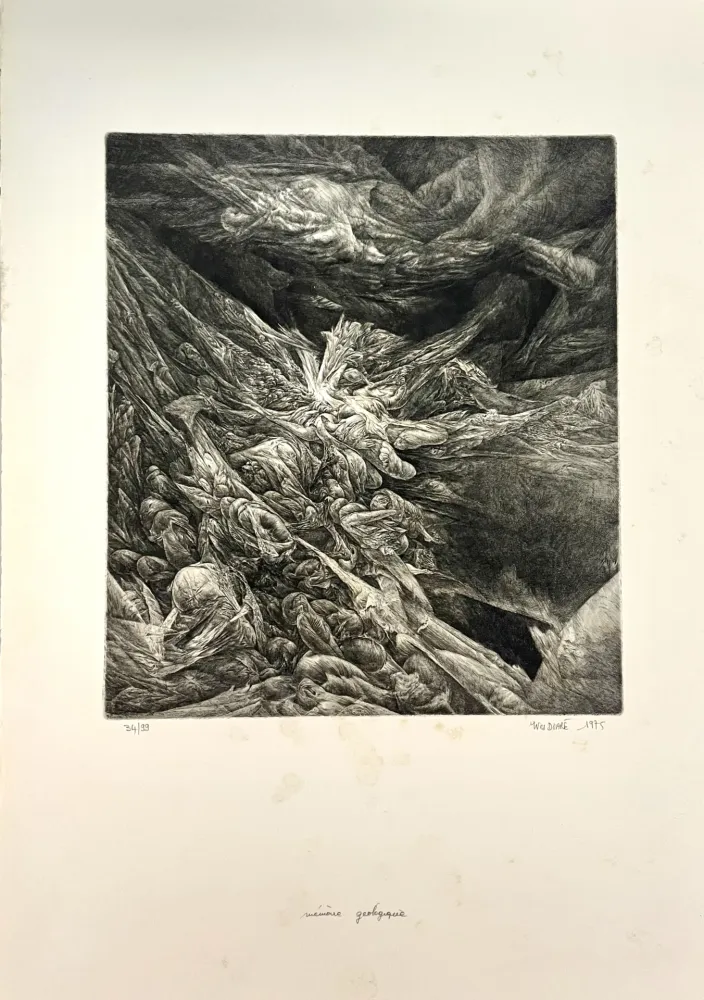 Гравюра Doaré - Mémoire Géologique