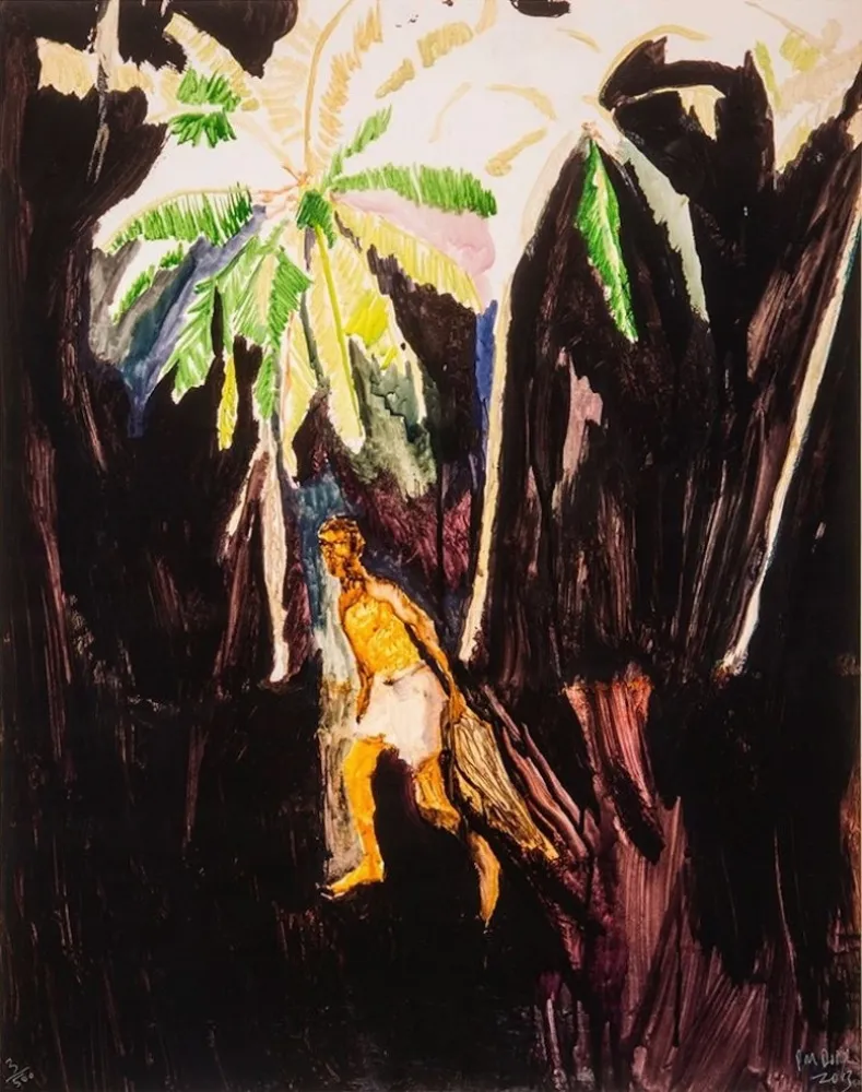 Литография Doig - Fisherman