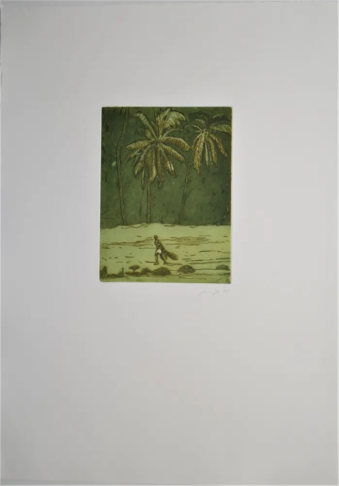 Гравюра Doig - Pelican