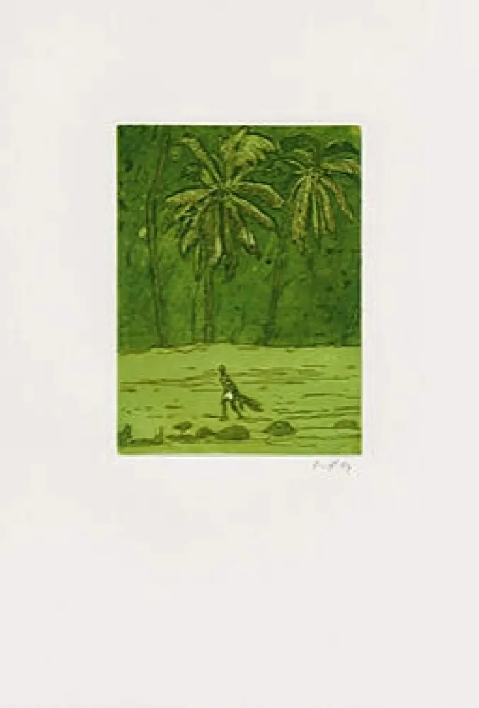 Офорт И Аквитанта Doig - Pelican