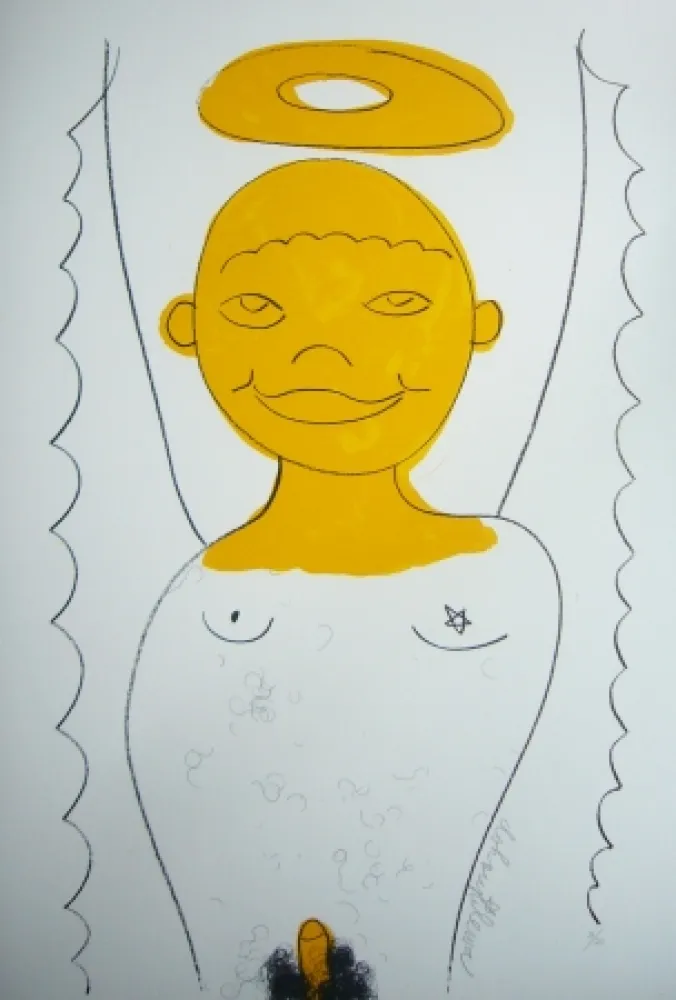 Литография Dokoupil - Petit ange 3