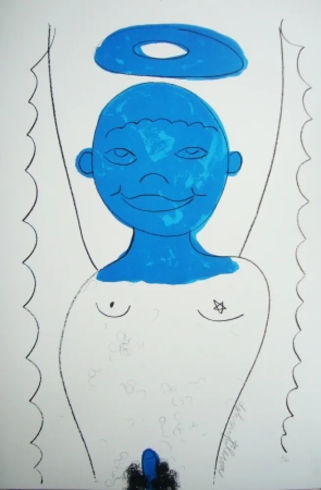 Литография Dokoupil - Petit angle 2