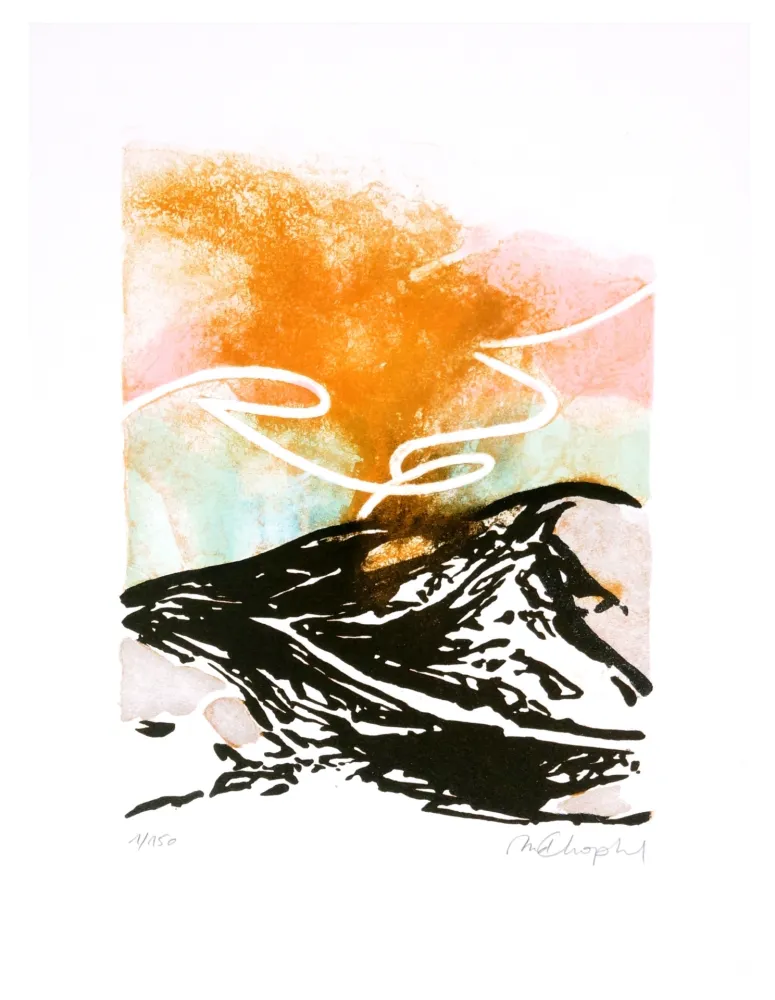 Литография Dolma - Pink Tephra