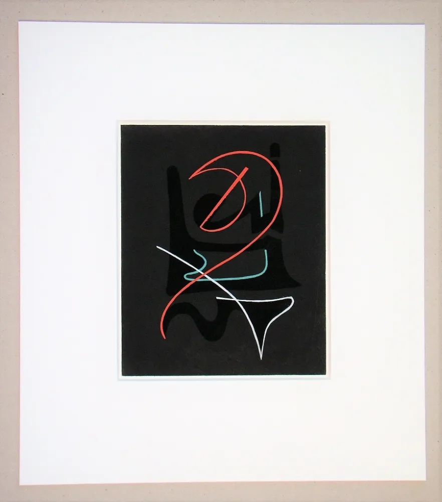 Трафарет Domela - Composition abstrait