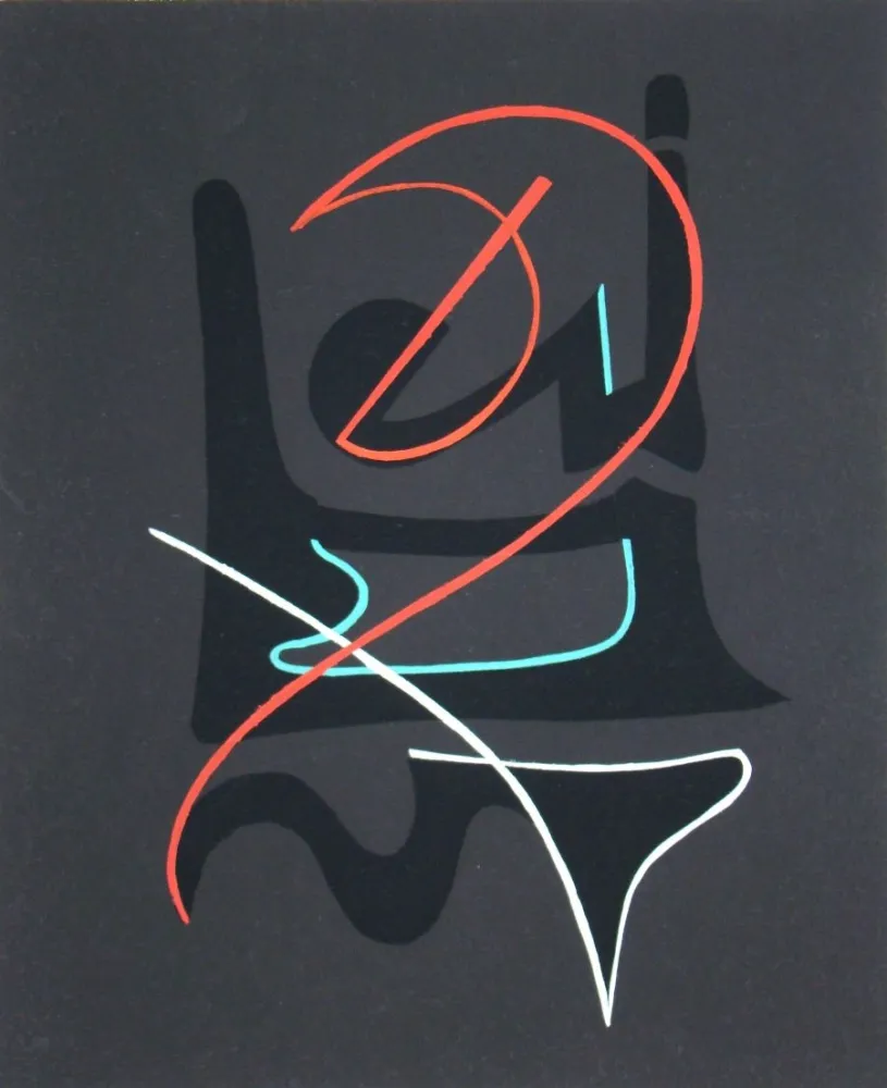 Трафарет Domela - Composition abstrait