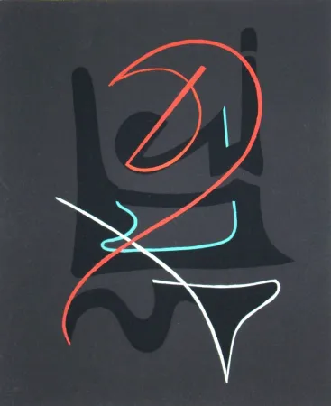 Трафарет Domela - Composition abstrait