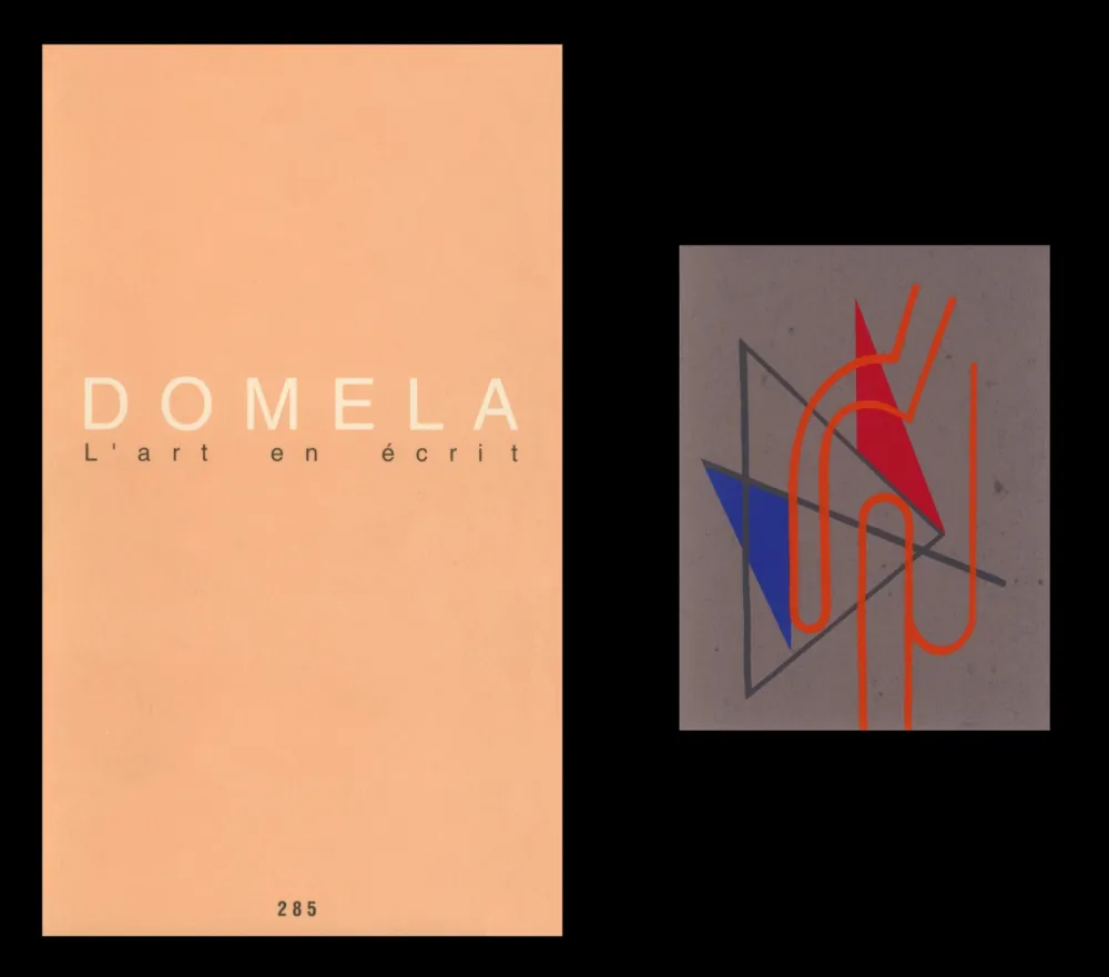 Иллюстрированная Книга Domela - L'art en écrit