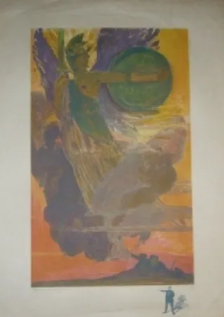 Литография Domergue - Sans titre